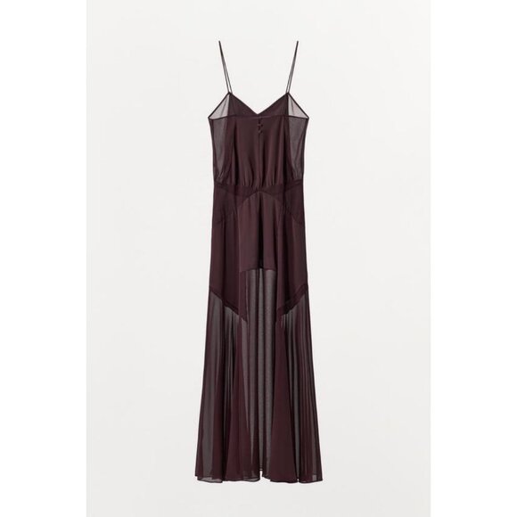 ZARA LONG COMBINED DRESS - Picture 5 of 6